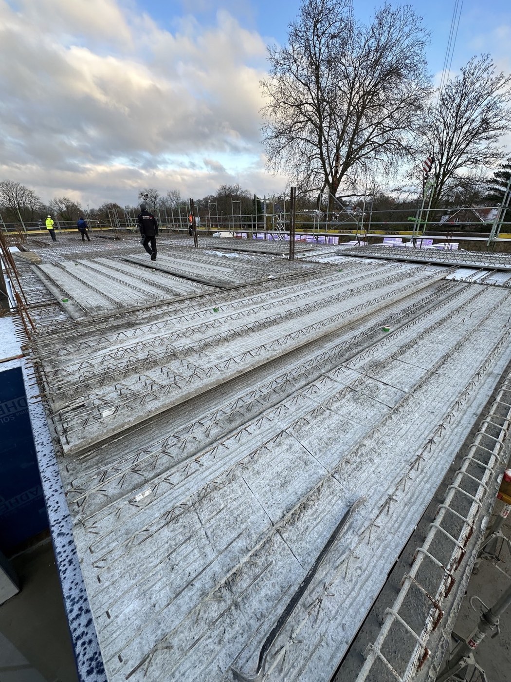 Elektroarbeiten im Wohnungsbau beim Projekt Grüner Weiler in Münster