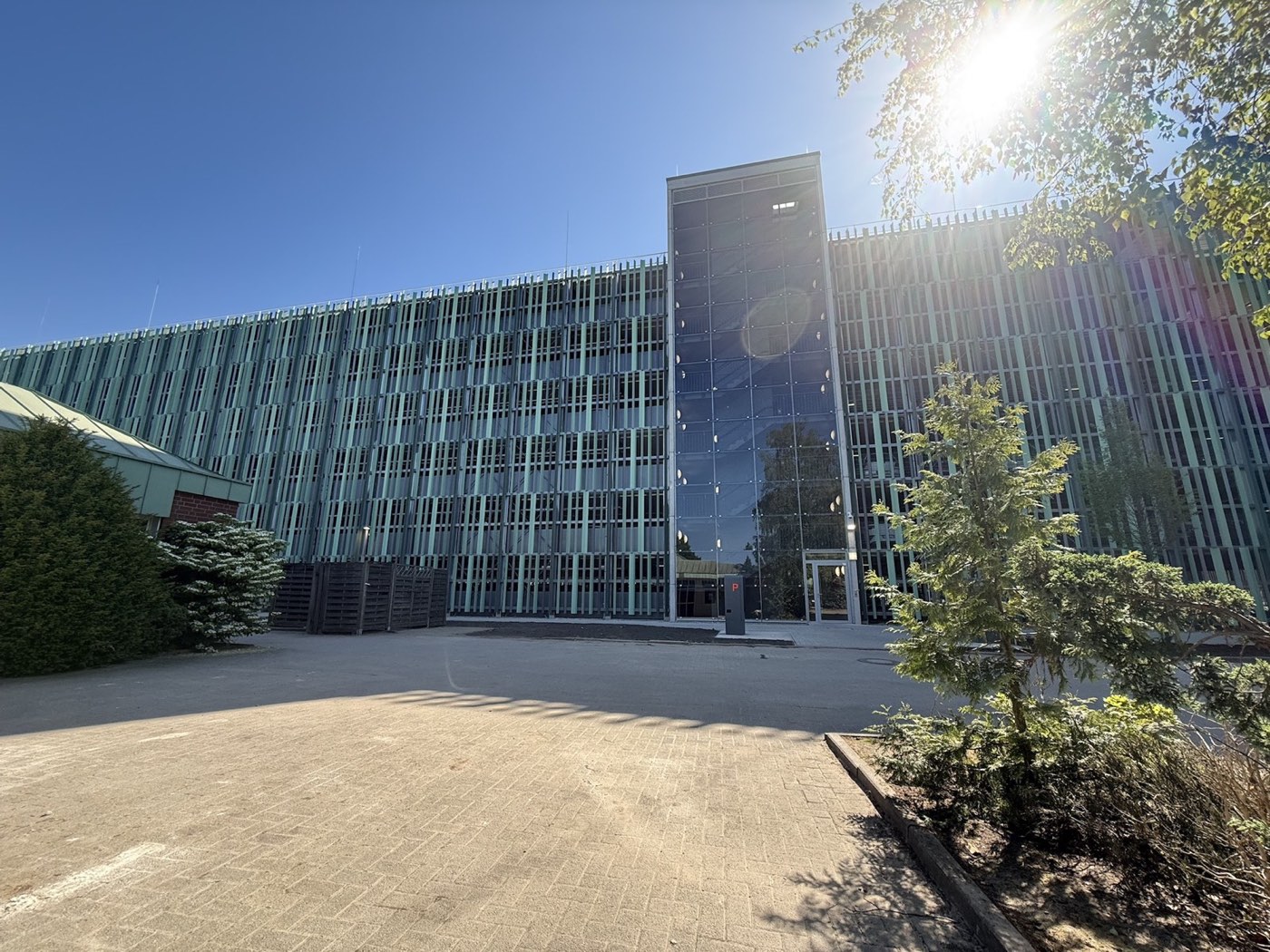 Ladevorbereitung im Parkhaus Klinikum Osnabrück