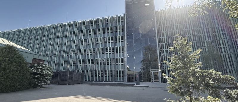 Fassade des Parkhauses am Klinikum Osnabrück